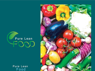 Pure Lean Food food food logo foodlogo pure food