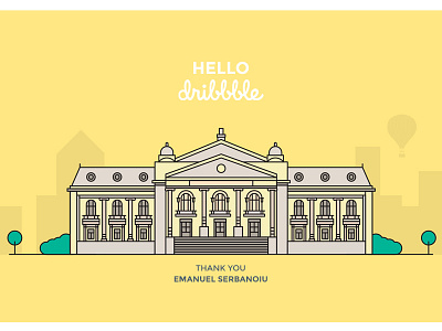 Iasi National Theatre | Hello Dribbble