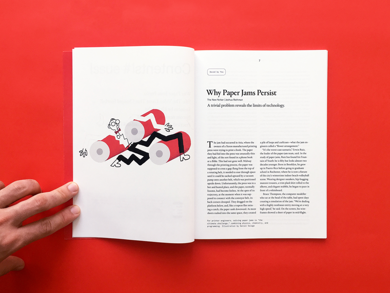 Samizdat 16 minimal typography layout magazine