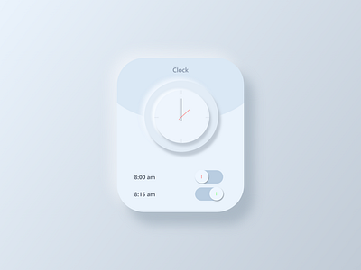 Apple Watch Clock App | Neumorphism app apple design apple watch applewatch clock clock app clockapp clocks mobileappdesign mobileapps neumorphic neumorphic design neumorphism ui skeuomorph app skeuomorphism uidesign uidesing uiux