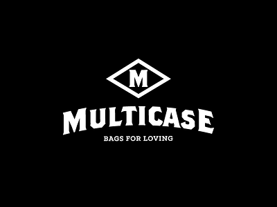 Multicase Logo bags case logo logotype mark sign typography