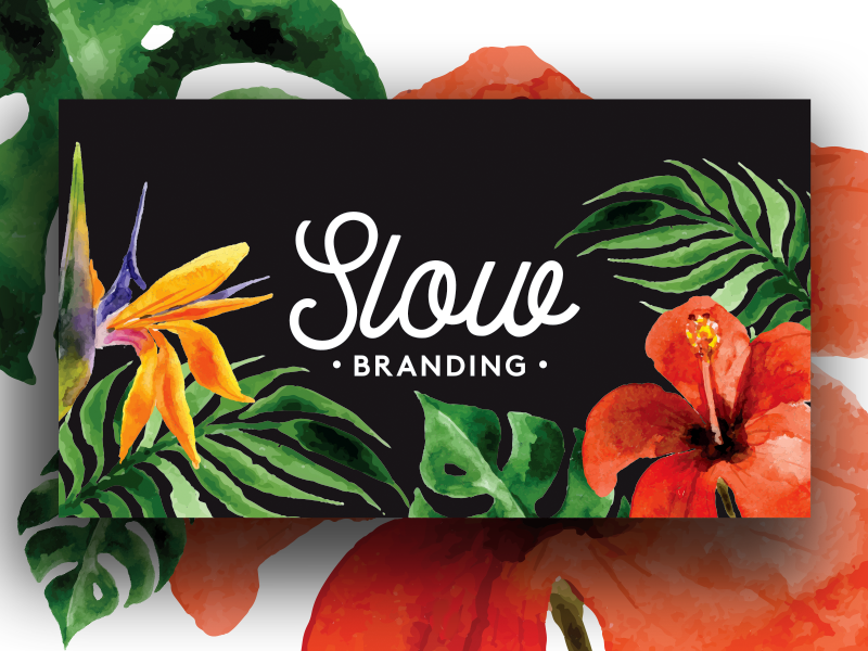 Slow Branding Logo by Konrad Wysokinski on Dribbble