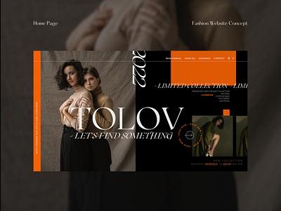 Fashion Ecommerce Websites Concept