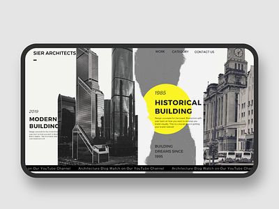 Architecture Website - Concept