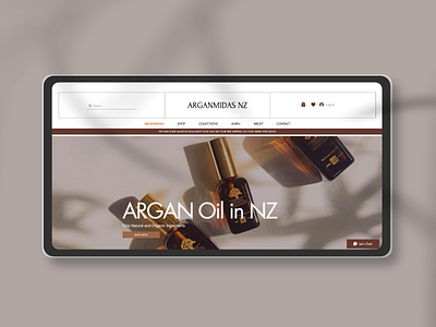 A Redesigned Arganmidas NZ Website