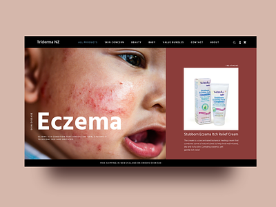 Triderma NZ - Website Concept
