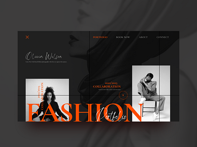 Fashion Portfolio - Website Concept by OT DIGITAL DESIGN on Dribbble