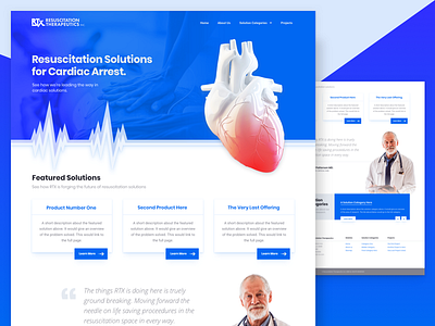 Biotech Site - Cardiac Based Startup