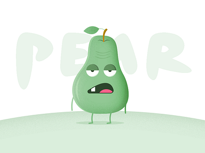 Day45 - Illustrator pear