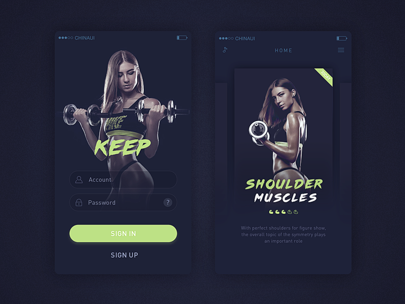 Motion UI design by LEO on Dribbble