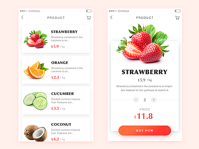 Daily ui100 - 002 fruit