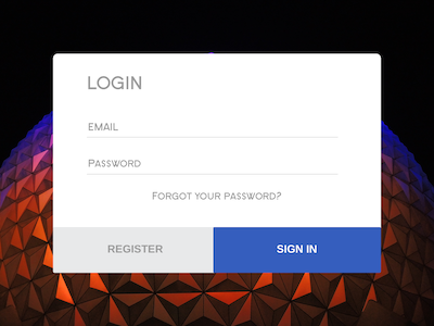 Day001 Sign Up daily100 dailyui day001 form input interface login