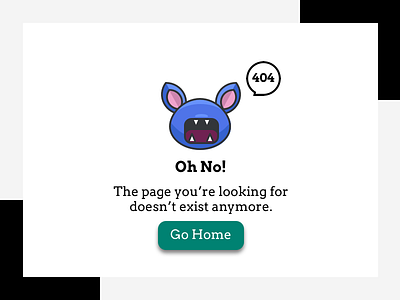 Daily UI Day 008 - 404 Page
