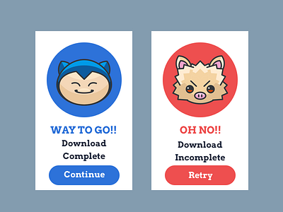 Daily UI #011— Flash Messages 011 dailyui day 011 flash messages pokemon ui ux