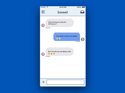 Day 13: Direct Messages 013 conversation dailyui emoji messaging text ui ux