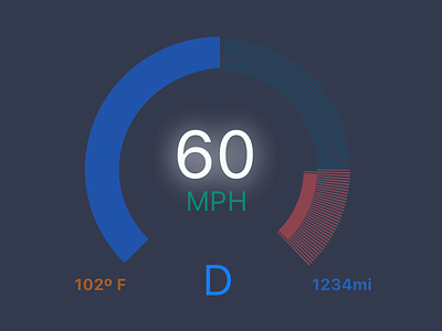 Daily UI Day 34 - Car Interface