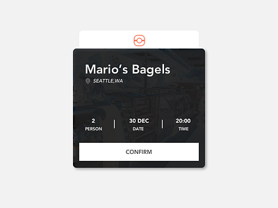 Daily UI Day 54 - Confirm Reservation