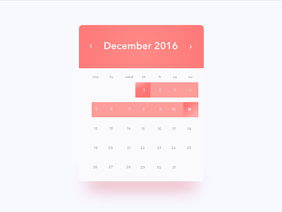 Daily UI Day 80 - Date Picker