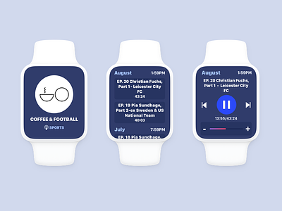 Podcast App Updated app apple concept podcast watchos