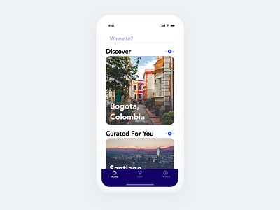 Flight Booking App - Home Page