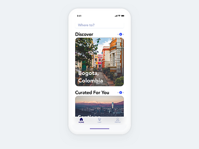 Flight Booking App - Home Page