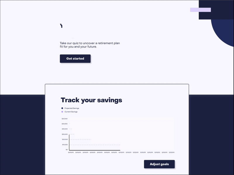 Financial Calculator concept