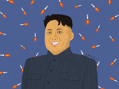 Kim illustration northkorea