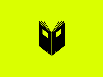 Book Skull Logo logo