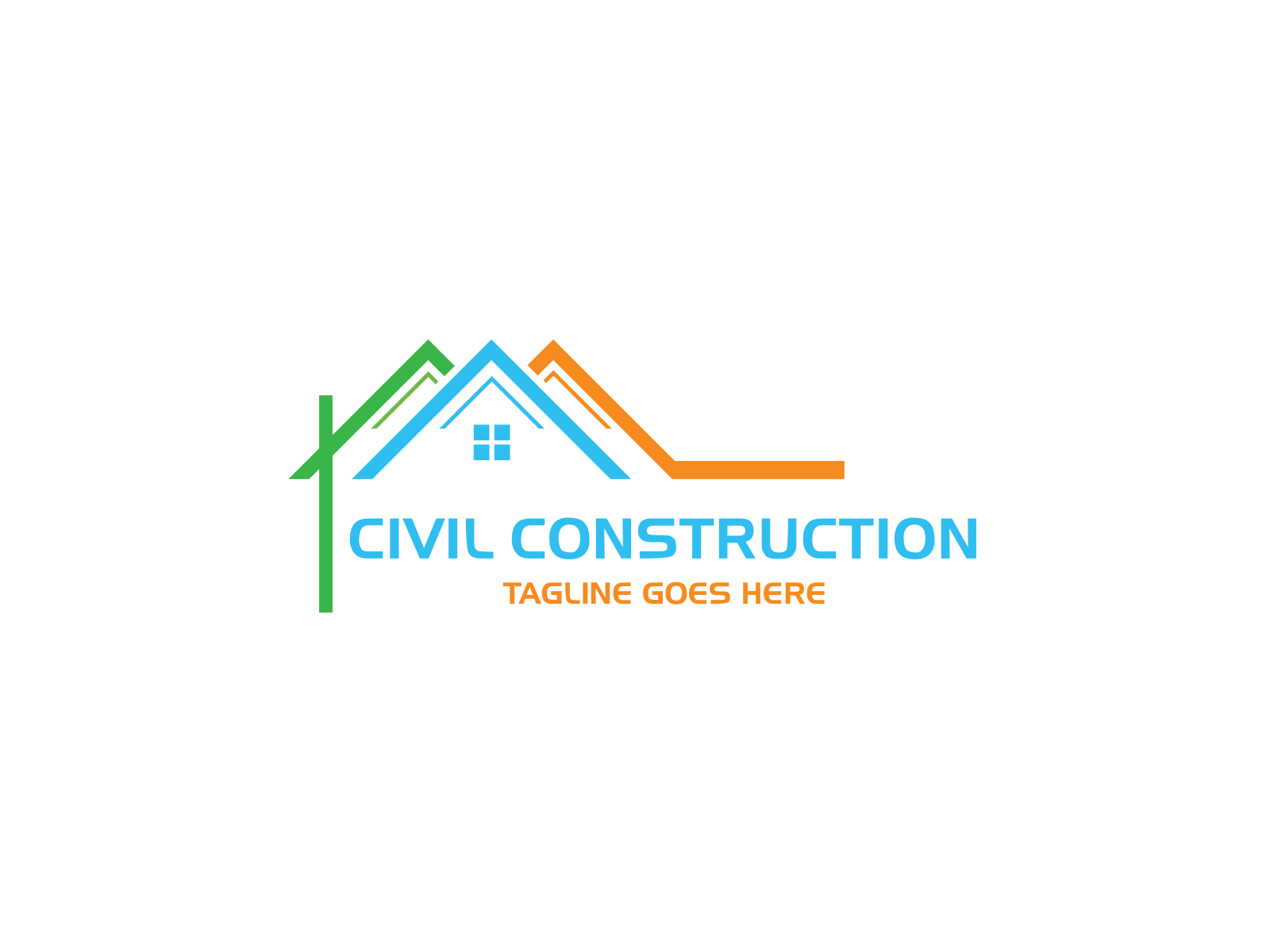Civil Construction Logo, Construction logo, Real Estate Logo by Jayanta ...