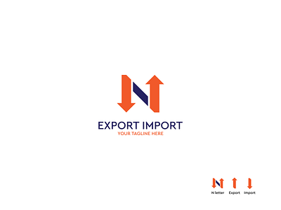 Export Import Logo, Modern Minimalist Logo branding creative logo export export import illustrator import logo logo mark logodesign logos minimal minimalist minimalist logo modern logo modern logo design