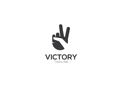 Victory Logo Design branding business logo creative logo graphic graphic design illustrator logo logo design logo inspiration logo inspire logos minimal minimalism minimalist logo minimalistic unique vector vector art victory winner