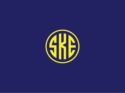 SKE Letter Logo Design branding company logo creative logo letters logo designs logo maker logo mark minimalist logo monogram logo