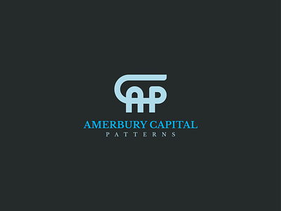 ACP letter logo design