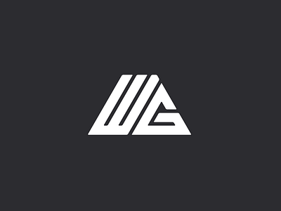 WG letter monogram design