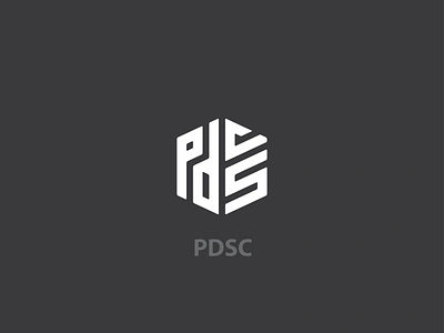 PDSC letter monogram logo apps branding brands business logo creativelogo cube iconic letter logo lettering lettermak logo design logo designer logo idea logo maker logos monogram monogram logo polygonal polygonal logo web