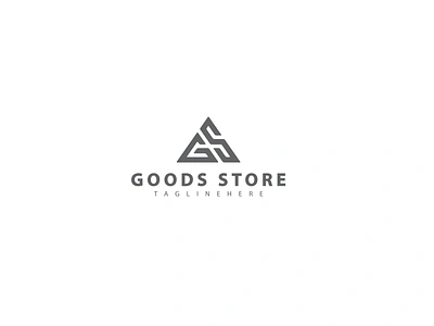 GOODS STORE apps branding brands business logo company logo creative logo design illustrator letter mark lettering logo logo design logo designer logo idea logo maker logos minimalist logo store font logo store logo web