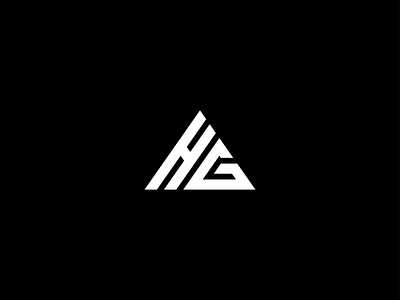 Initial HG letter logo design