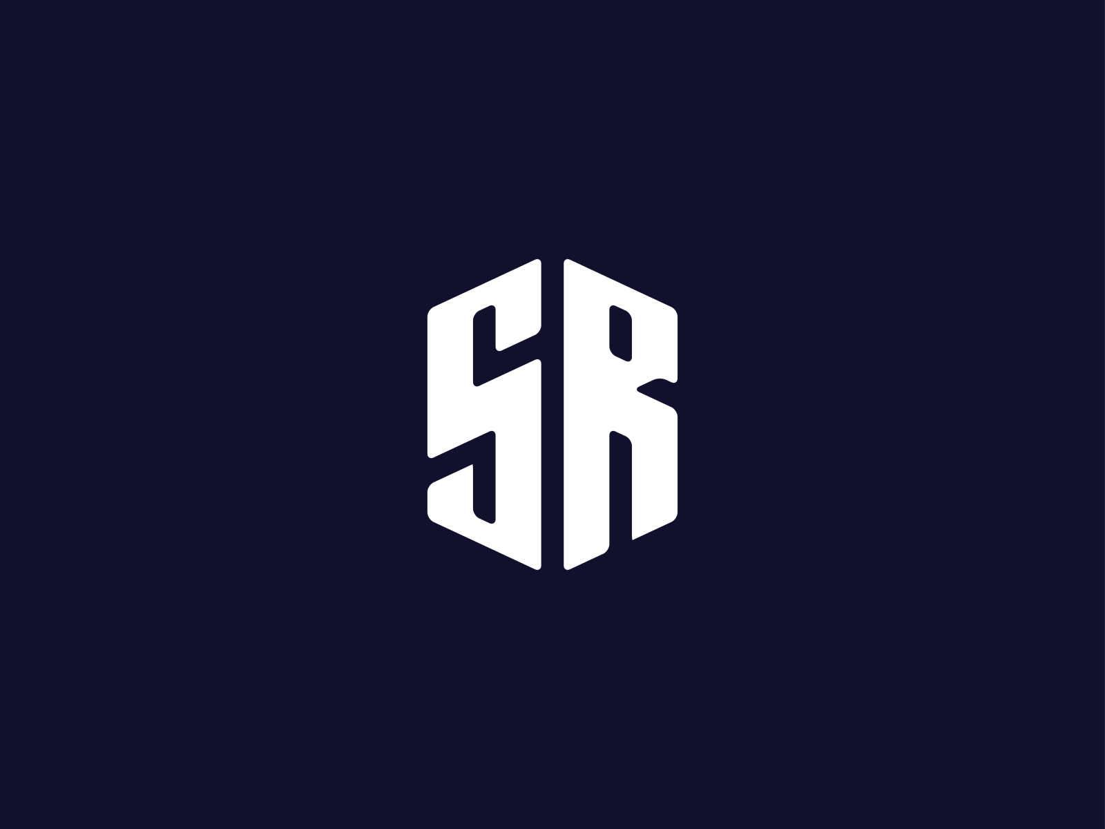 SR Initials letter monogram logo design by Jayanta Kumar Roy on Dribbble