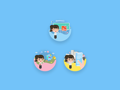 Illustration Onboarding design graphic design illustration ui vector