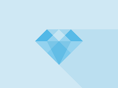 The Blue Diamond blue diamond geometry white