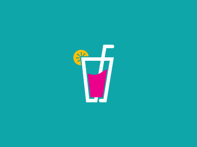 Cocktails concept bar cocktail design drink fruits glass illustration logo