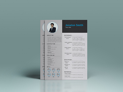 RESUME DESIGN branding cover lrtter cv writing design graphic design professonal resume resume design