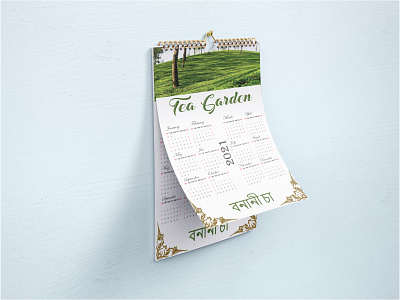 Calendar Design branding calendar design design graphic design illustration