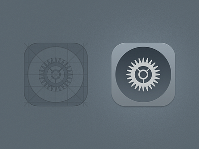 Settings Icon app icon icon ios7 settings