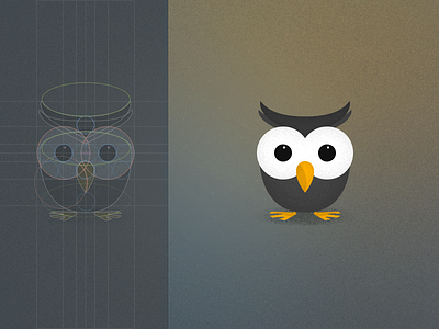 Hootie android icon logo mascot owl