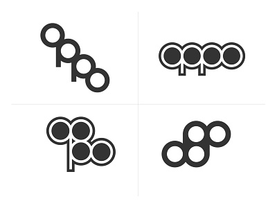 Workmarks: Oppo branding flat logo wordmark