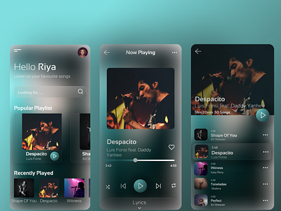 Music Application applicationdesign figma figma design music musicapplication ui ui design uiux ux