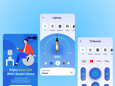 Smart home management application