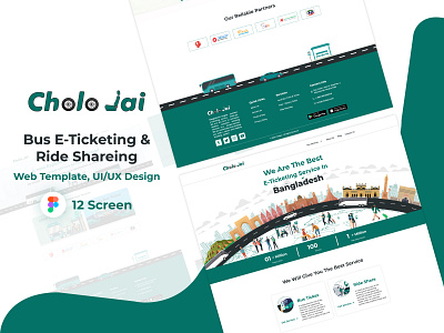 Cholo Jai | Bus E-Ticketing System & Ride Share. uiux design