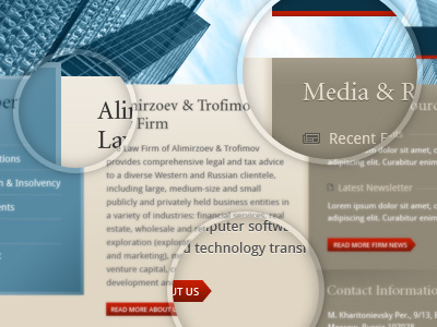 Law Firm Homepage